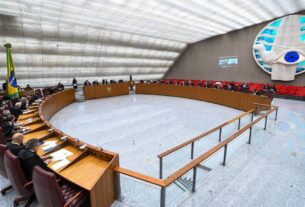 Plenário do Superior Tribunal de Justiça (STF), em Brasília