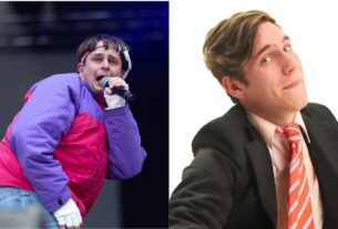 Oliver Tree e Gaspar Prim estavam em um dos helicópteros com produtor musical e diretor.