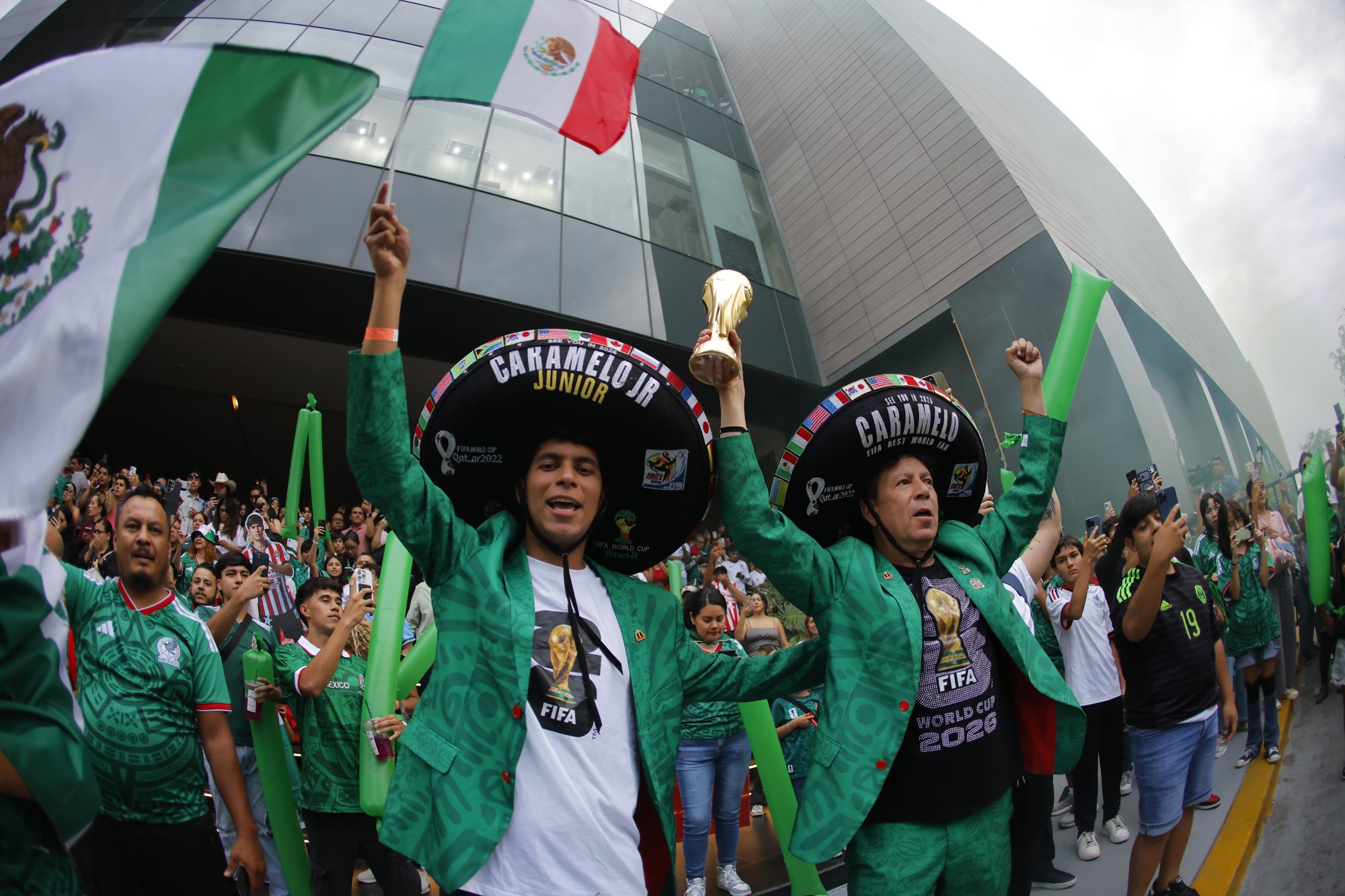 Torcida do México na Copa do Mundo