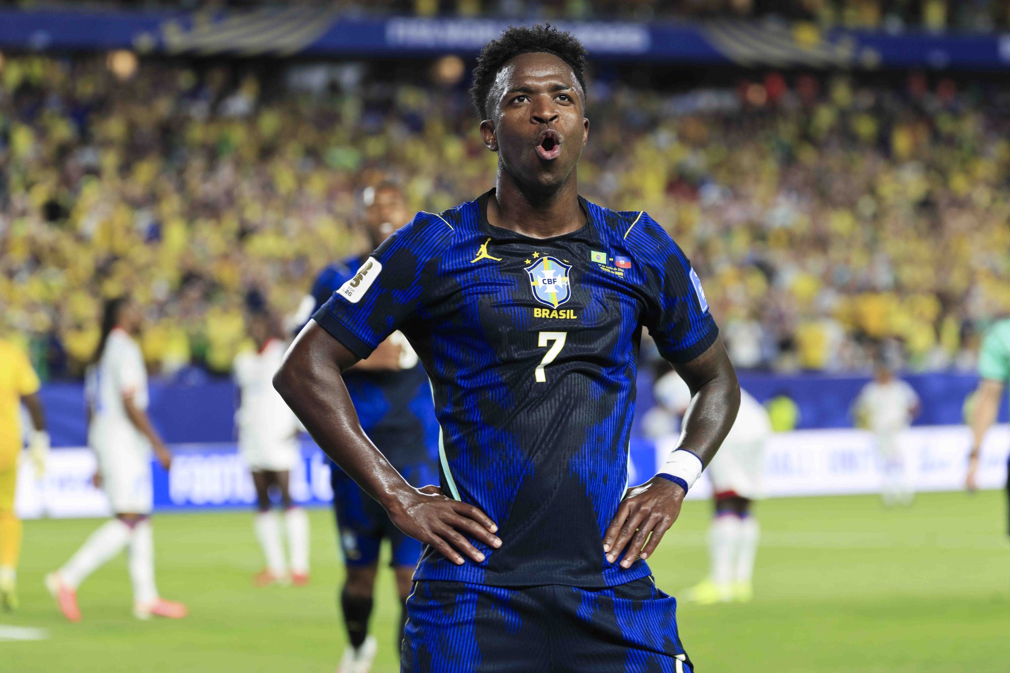 Vinicius Junior, jogador do Brasil