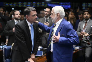 BA), ambos são citados no caso Master. (Foto: Carlos Moura/Agência Senado