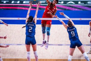 Brasil luta até o fim, mas Turquia vira e conquista o ouro na Liga das Nações de Vôlei