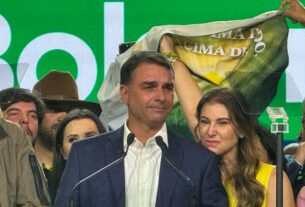 Convenção do PL em São Paulo confirma Flávio Bolsonaro como candidato à Presidência