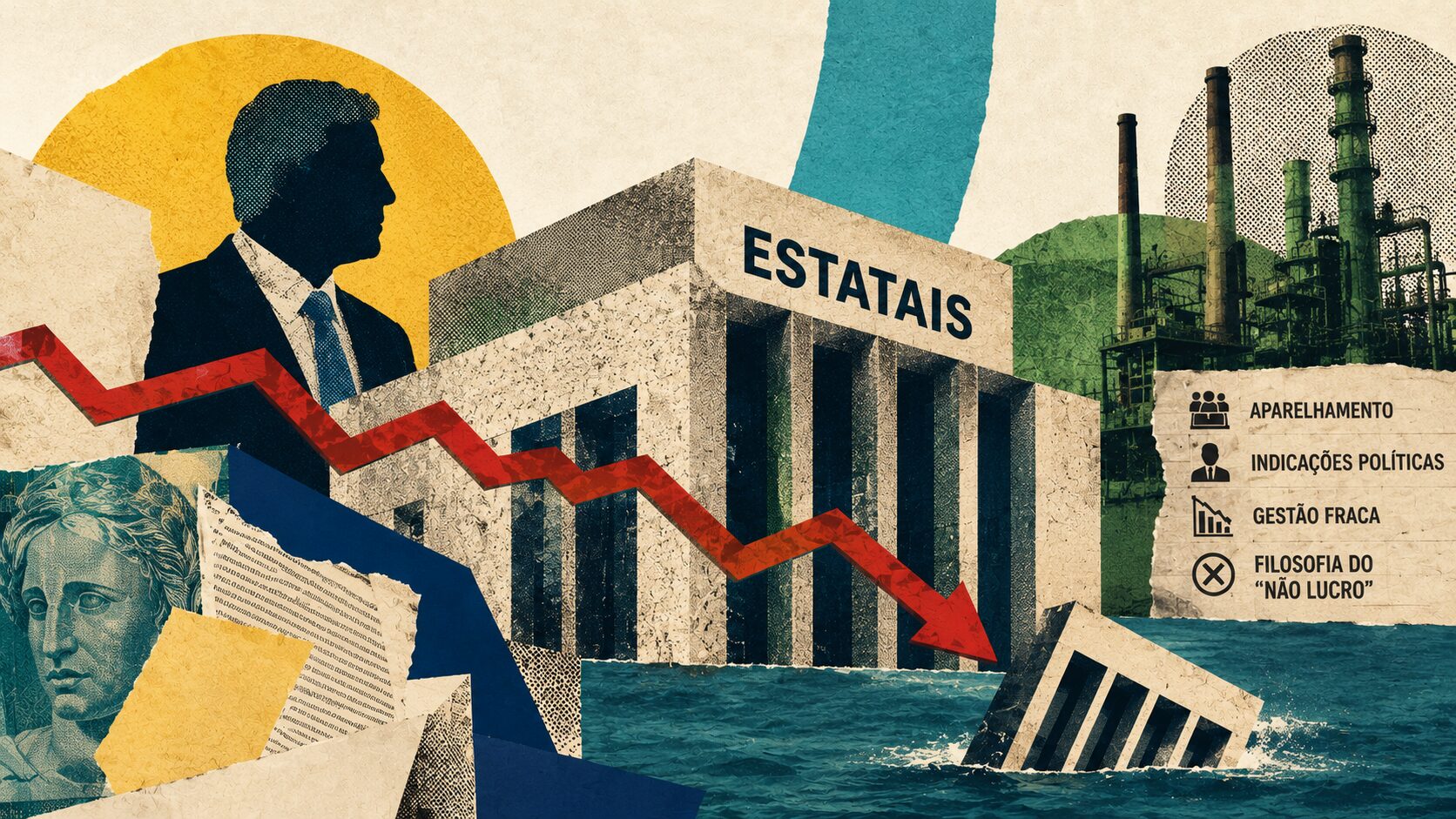 Estatais brasileiras: o rombo bilionário e os fatores por trás dos prejuízos recordes
