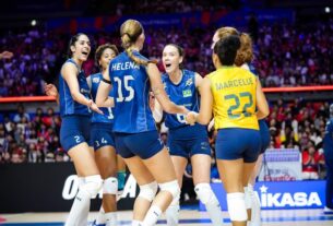 Seleção feminina de vôlei enfrenta Japão em duelo decisivo na Liga das Nações