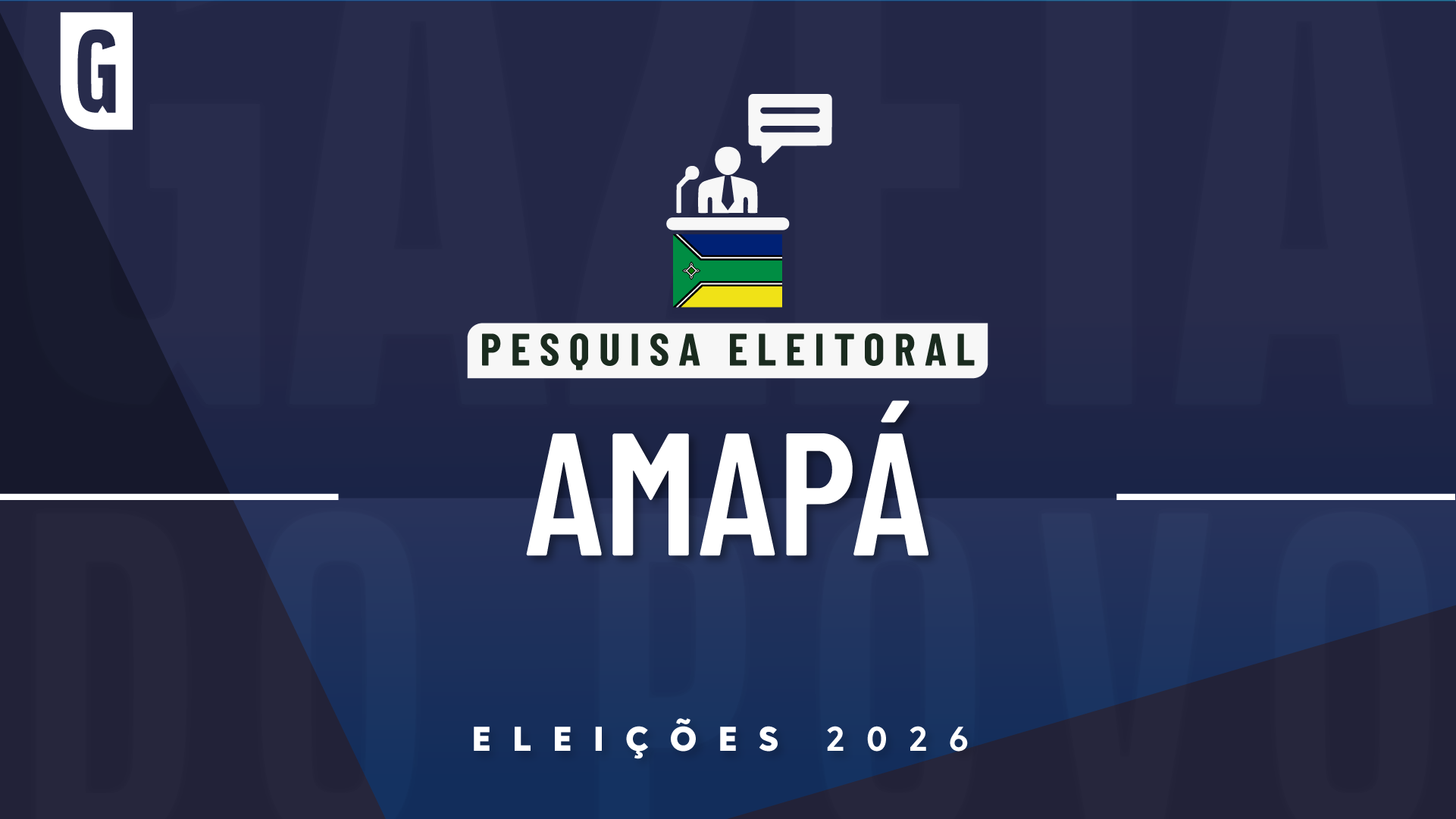 Amapá 2026: pesquisa eleitoral revela primeiras intenções de voto para governo e senado