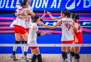 Virada espetacular: China elimina EUA e avança à semifinal da Liga das Nações de vôlei feminino