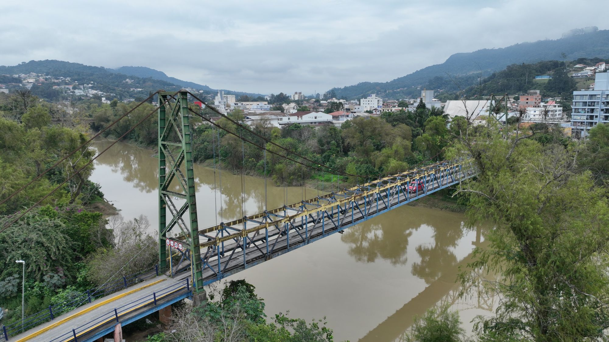 Rio do Sul investe milhões na modernização de ponte histórica com inspiração catarinense