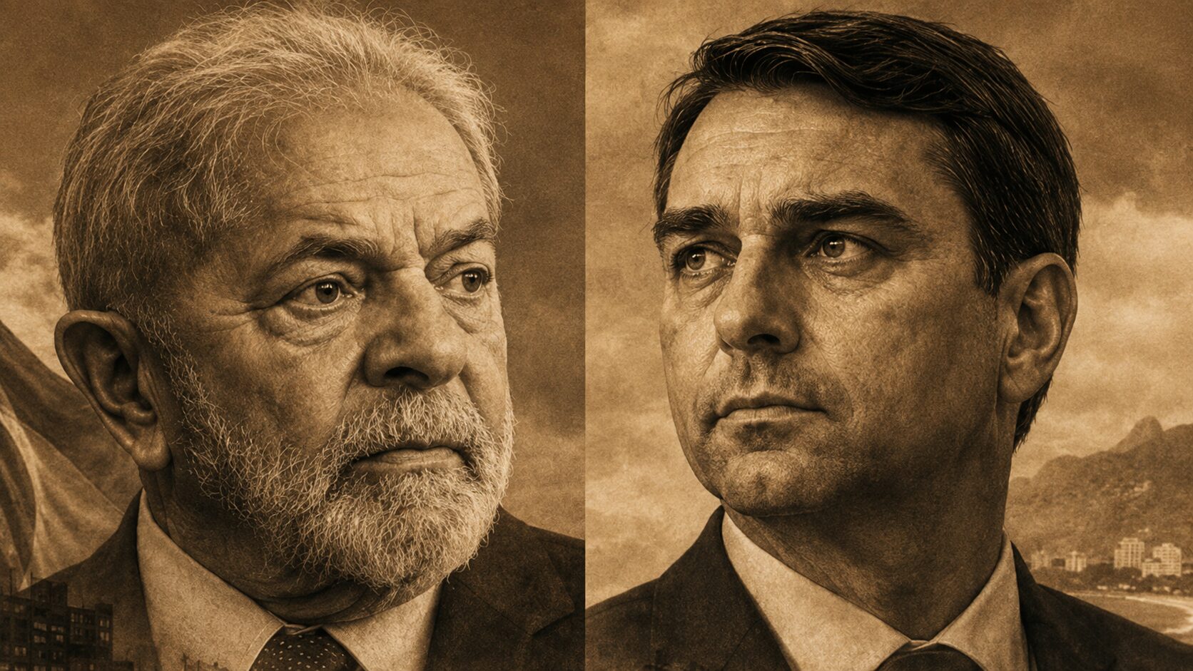 A complexa escolha do sistema político brasileiro: Lula ou Flávio Bolsonaro?