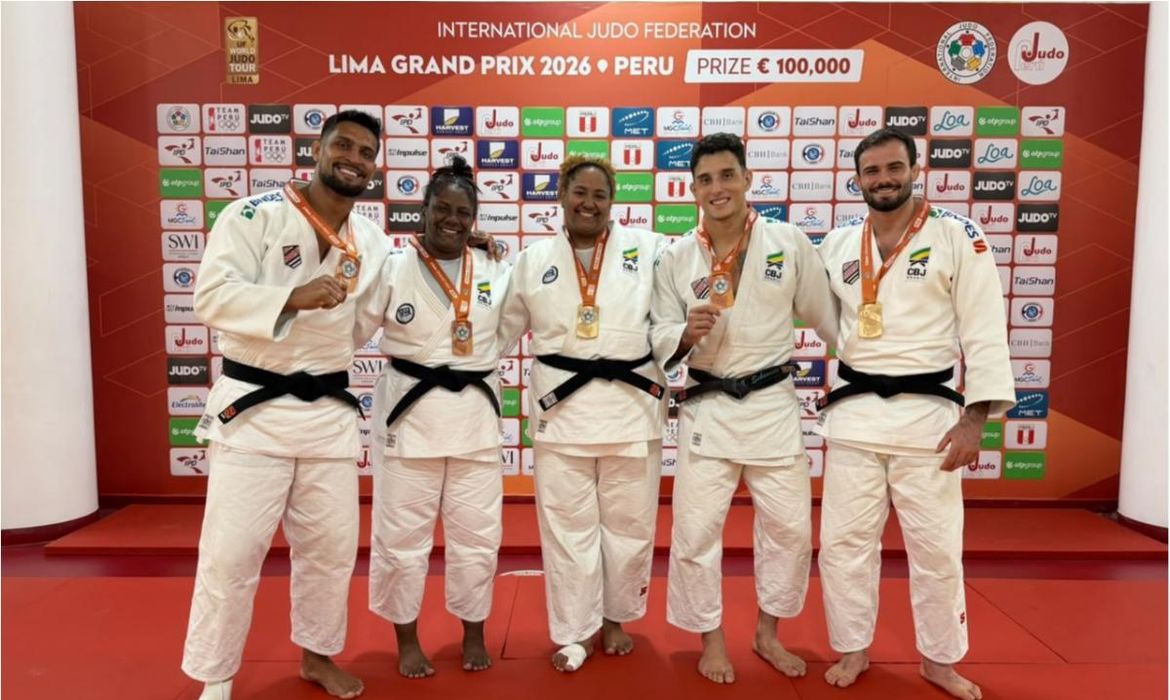 Brasil domina tatames em Lima e conquista título geral do Grand Prix de judô