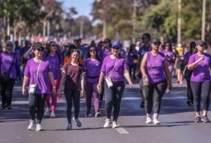 Caminhadas mobilizam mulheres e especialistas para conscientizar sobre o lipedema