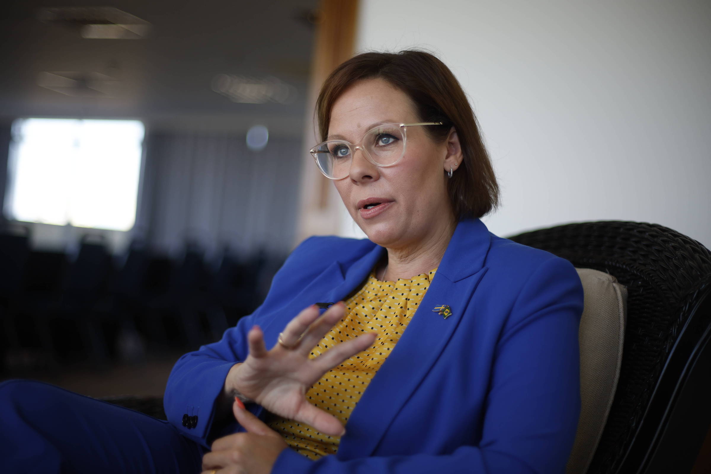 Chanceler sueca vê Brasil como peça-chave na mediação da Guerra da Ucrânia