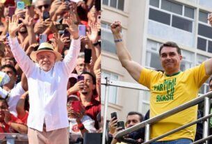 Corrida presidencial começa com Lula em São Bernardo e Bolsonaro em Copacabana