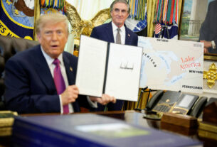 Decisão de Trump de rebatizar lago Ontário para lago América provoca crise diplomática com Canadá