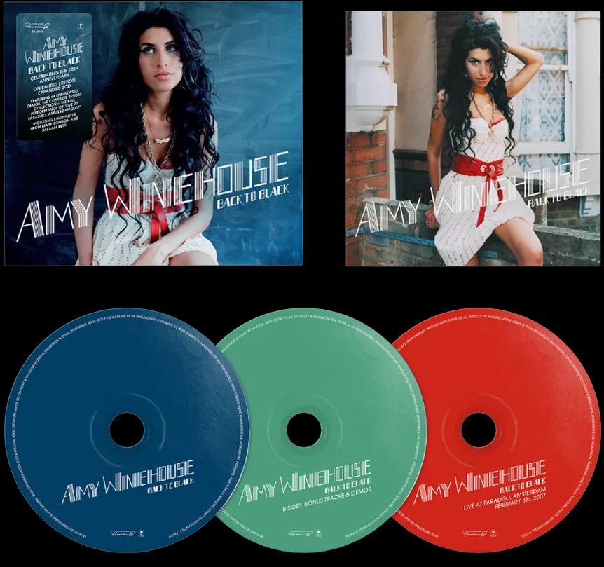 Edição especial de Back to black celebra 20 anos do álbum de Amy Winehouse