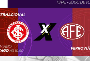 Internacional e Ferroviária disputam título do Brasileirão Feminino Sub-17 com transmissão da TV Brasil