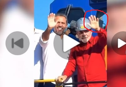 Justiça eleitoral analisa vídeo em que Lula aparece com dedo completo