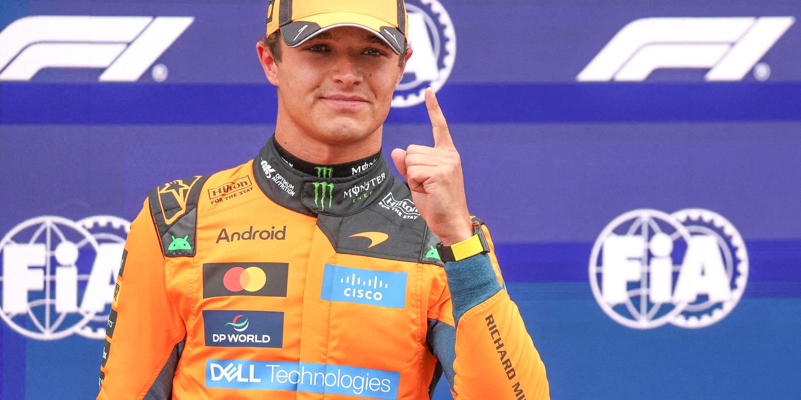 Lando Norris conquista pole position no GP da Holanda com Bortoleto na nona posição