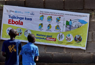 OMS propõe teste de vacina contra ebola em surto na RDC, apesar de cepa diferente