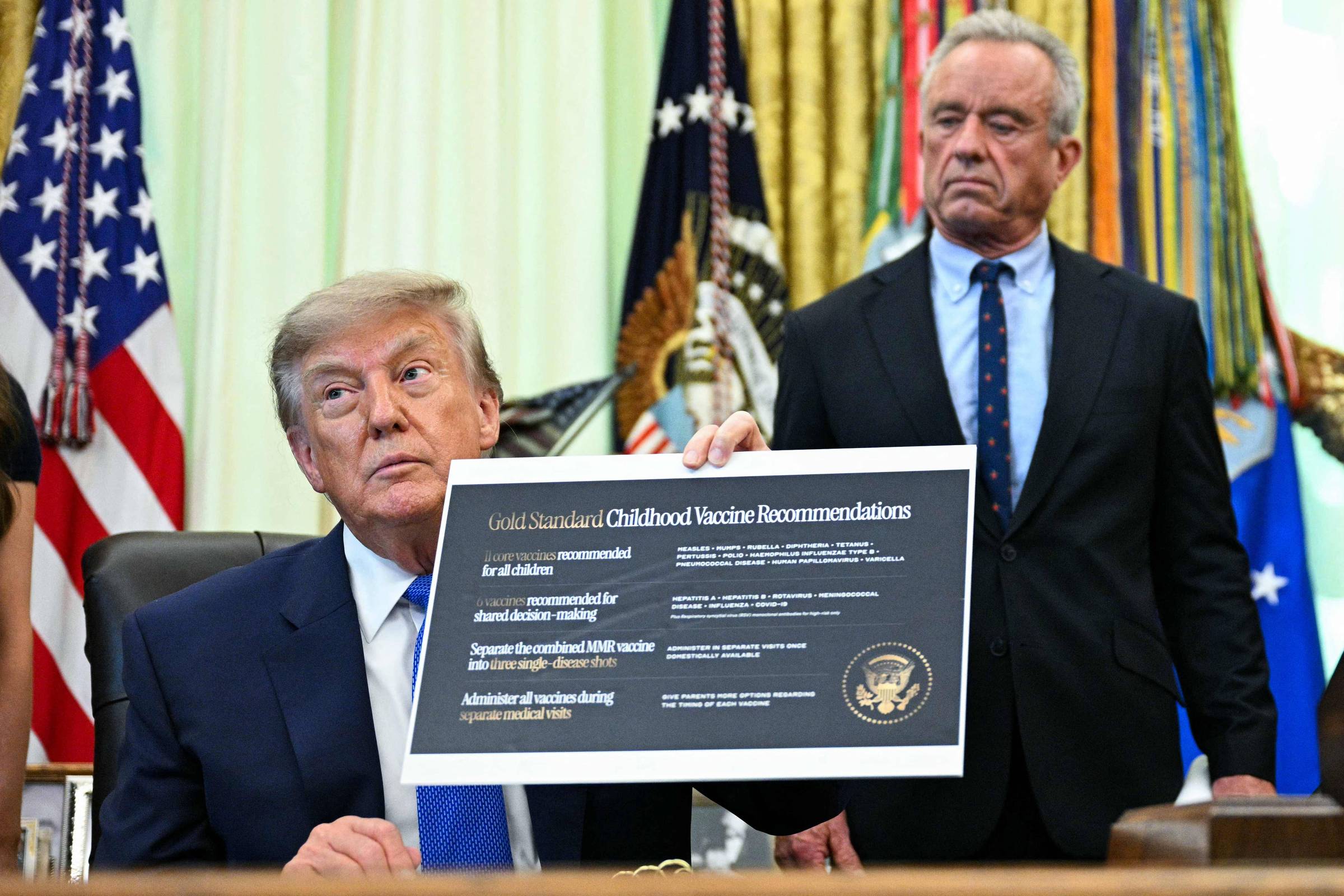OMS reafirma base científica da vacinação infantil após decreto de Trump nos EUA