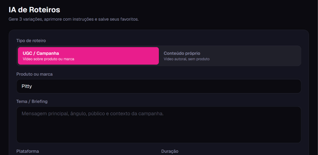 Popline Creators integra inteligência artificial para otimizar roteiros de influenciadores