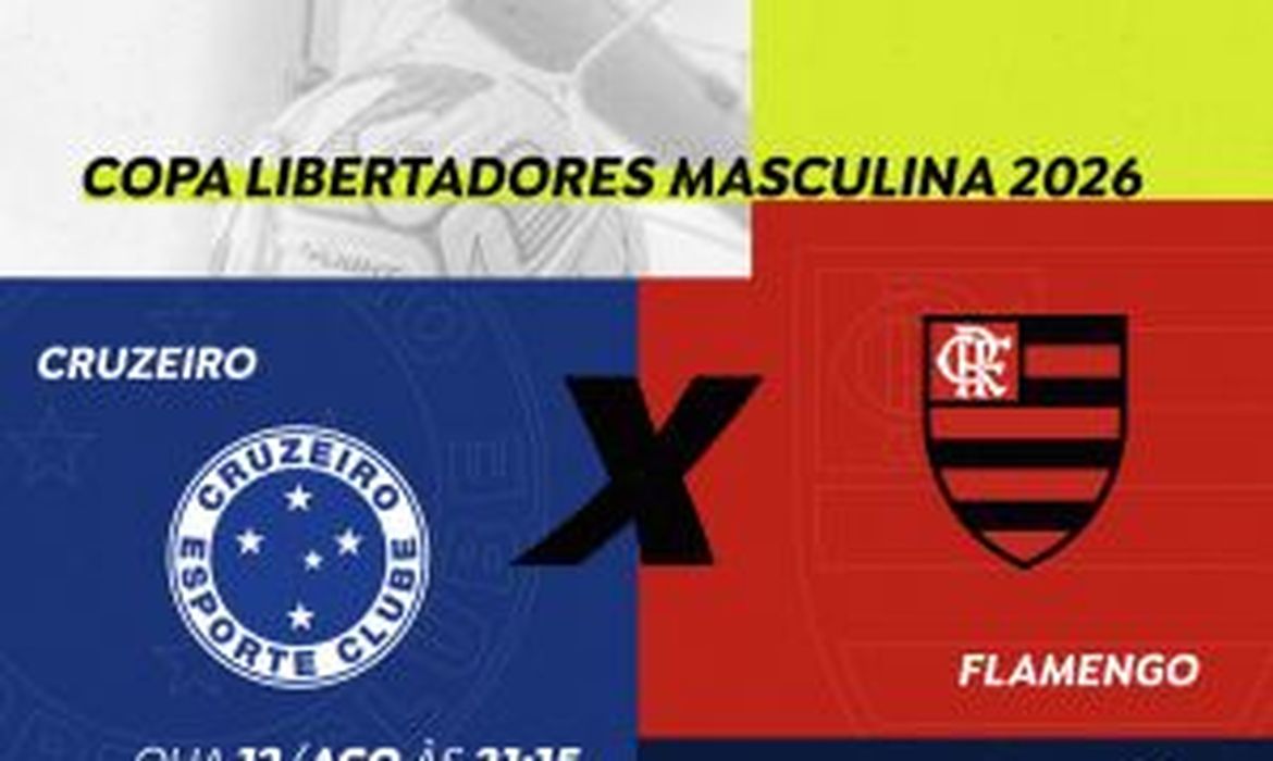 Rádio Nacional transmite oitavas da Libertadores com Cruzeiro e Flamengo em campo