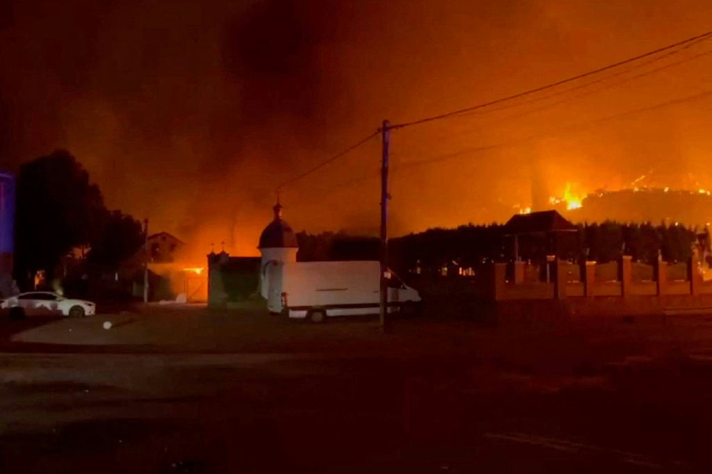 Tragédia em Kiev: ataque de drone russo a depósito de armas provoca detonação e deixa ao menos 37 mortos