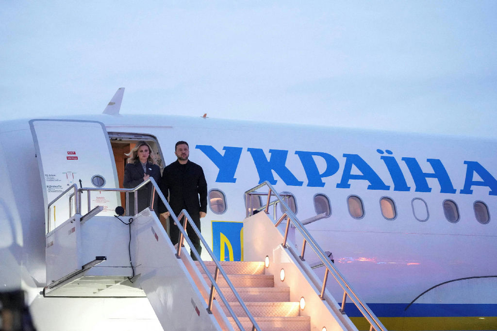 Avião de Zelensky escapa por pouco de drone suspeito russo na Moldávia