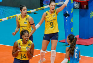 Brasil conquista vaga para Los Angeles 2028 com título invicto no Pré-olímpico