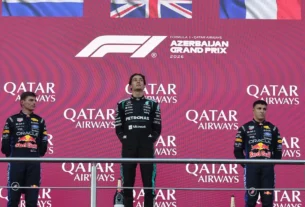 GP do Azerbaijão 2026: George Russell vence Max Verstappen em final eletrizante e acirra disputa na F1