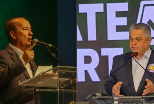 Jorginho Mello e João Rodrigues protagonizam embate tenso em debate eleitoral
