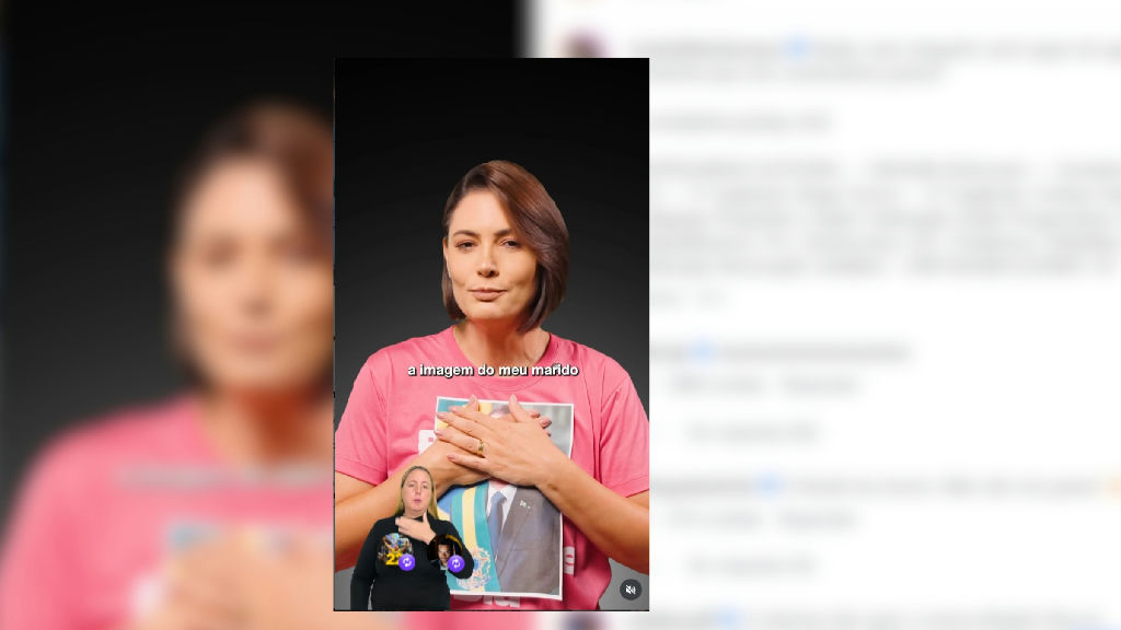 Justiça eleitoral reverte decisão e autoriza uso de imagem de Bolsonaro em propaganda de Michelle