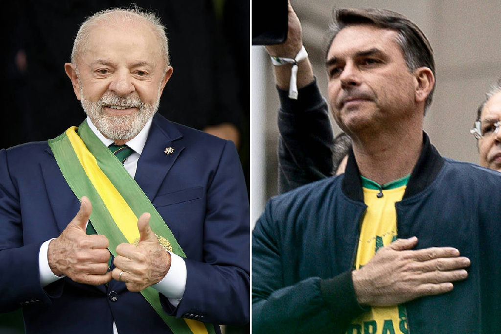 Lula e Flávio Bolsonaro empatam numericamente em simulação de segundo turno para 2026