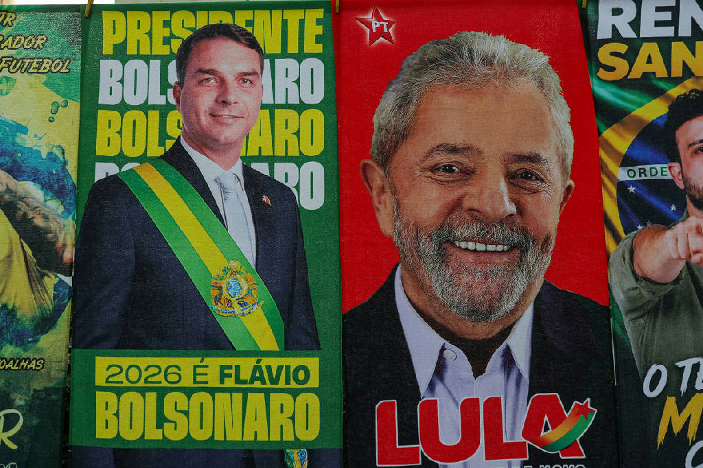 Rejeição eleitoral marca disputa presidencial de 2026 entre Flávio Bolsonaro e Lula