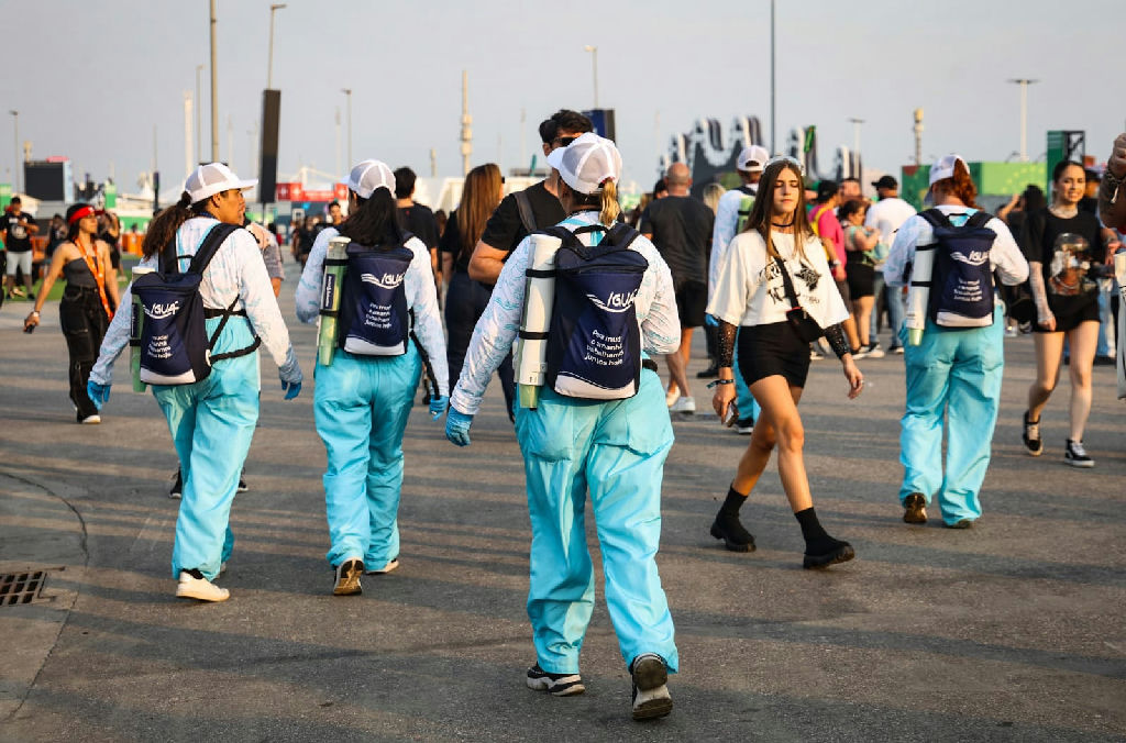 Rock in Rio terá distribuição gratuita de água na entrada para garantir hidratação do público