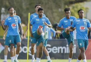 Seleção brasileira completa elenco na Austrália sob comando de Carlo Ancelotti