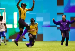 Seleção brasileira de futebol de cegos conquista o heptacampeonato invicto em São Paulo