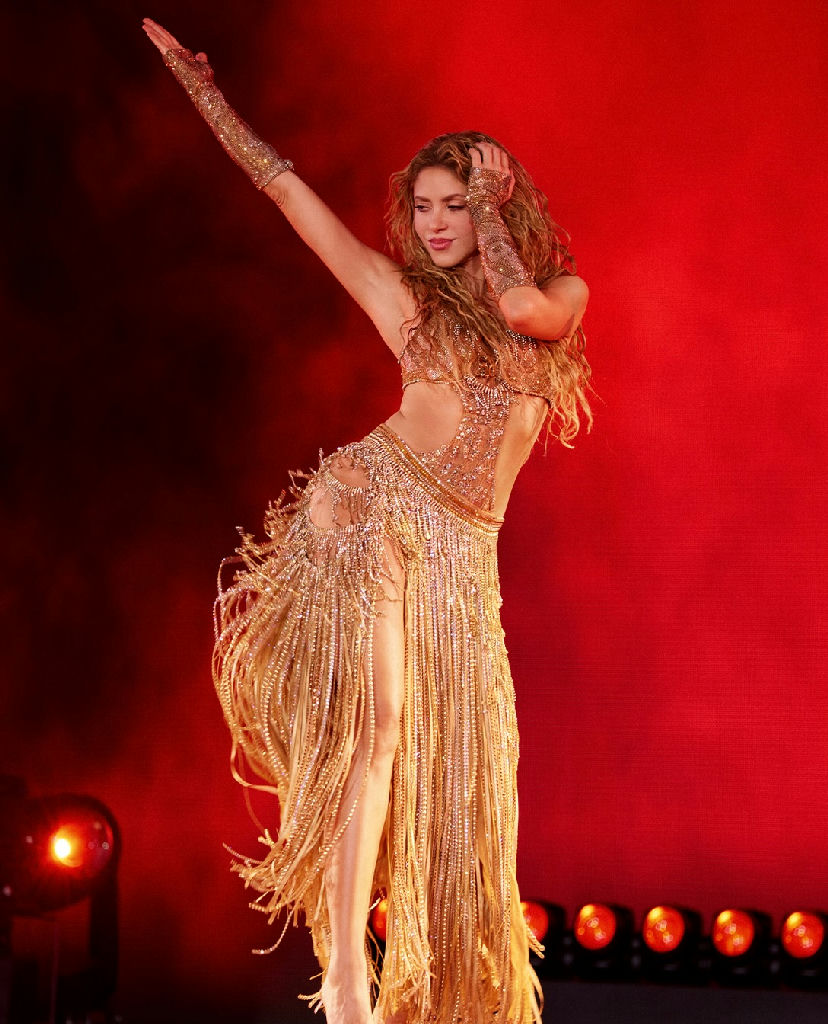 Shakira leva show de Madri para o mundo com transmissão global ao vivo