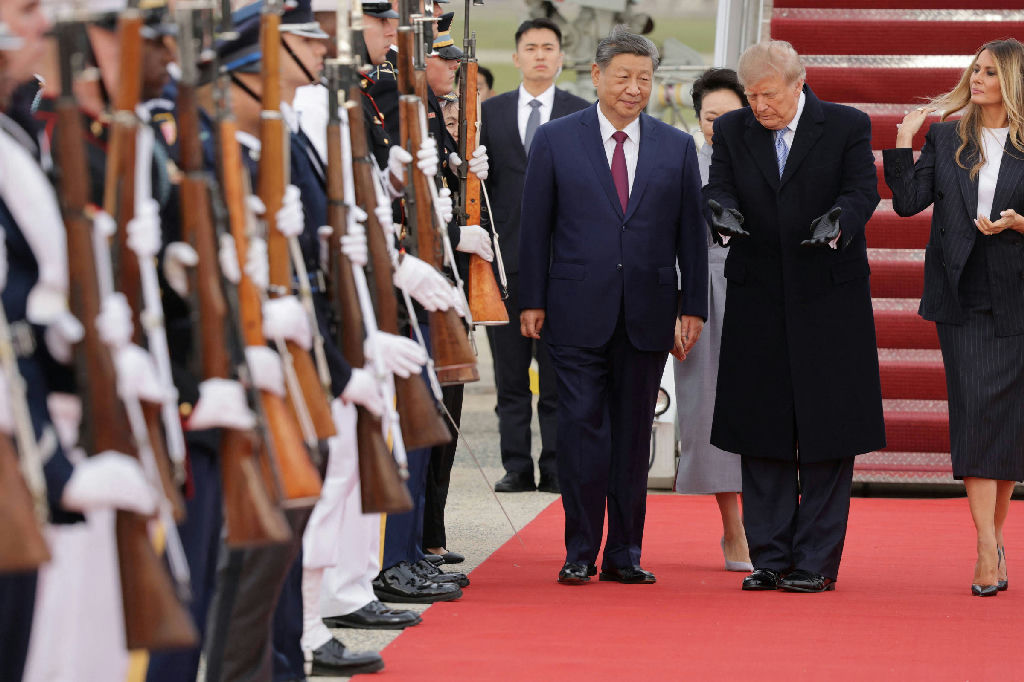 Trump recebe Xi Jinping em Washington sob pompa diplomática e expectativas contidas