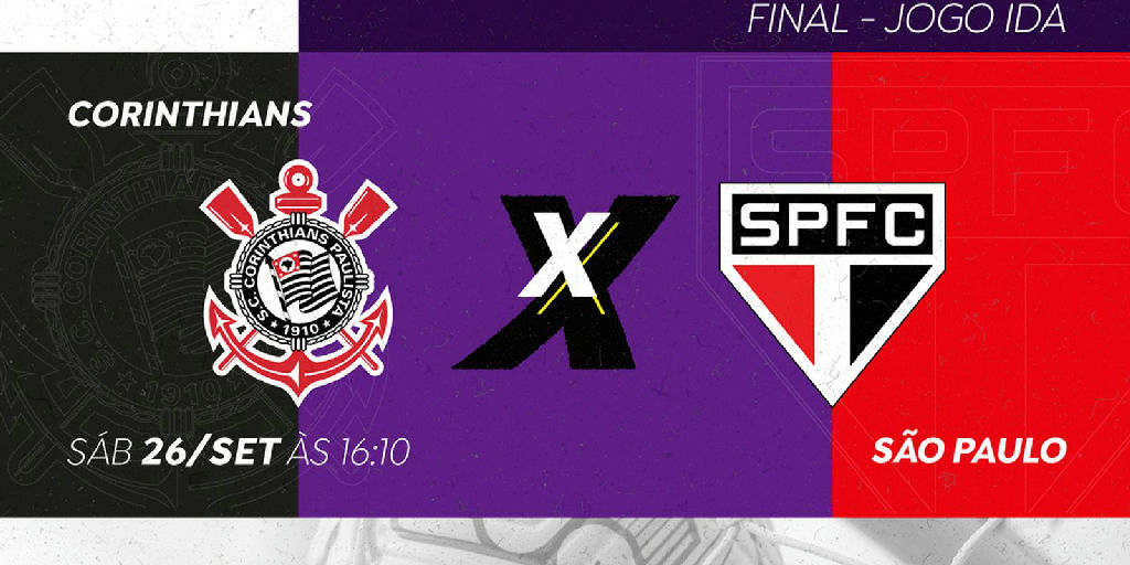 TV Brasil transmite o primeiro duelo da final do Brasileirão Feminino entre Corinthians e São Paulo