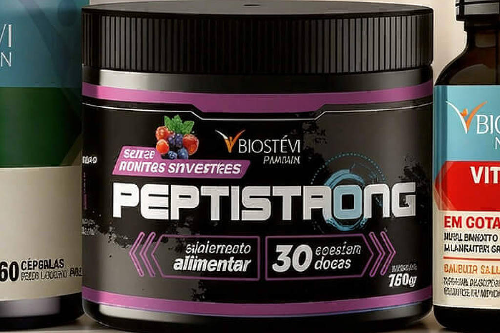 Anvisa proíbe comercialização e fabricação do suplemento Peptistrong