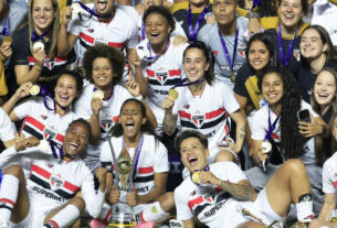 São Paulo conquista título inédito do Brasileiro Feminino diante de recorde histórico
